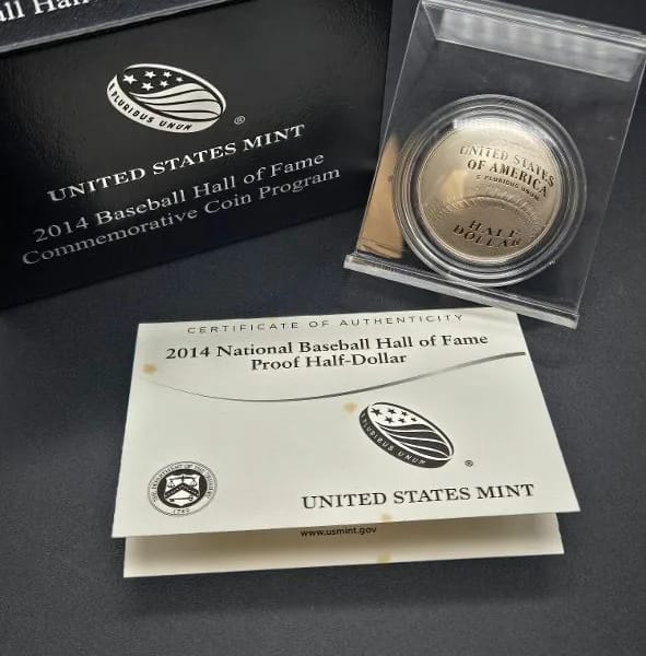 2014 Baseball Hall Of Fame Commemorative