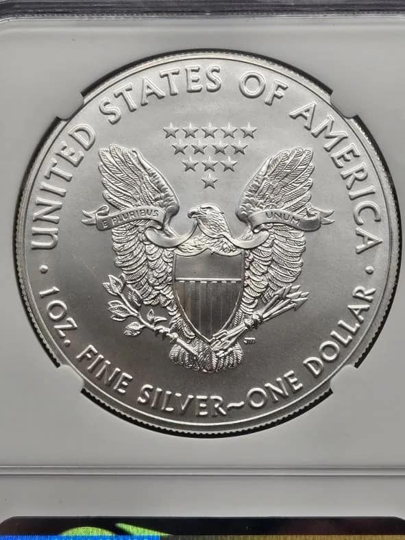 2021(W) Silver Eagle MS70 NGC