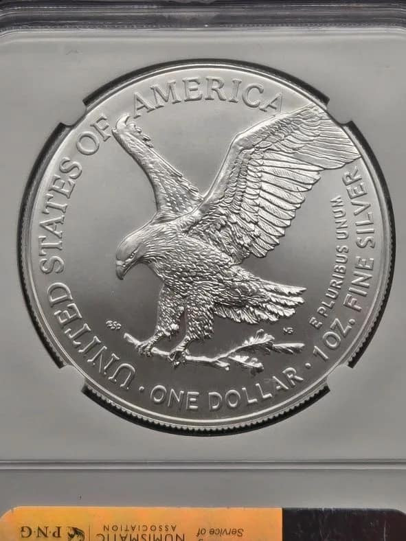 2025 Silver Eagle MS70 NGC