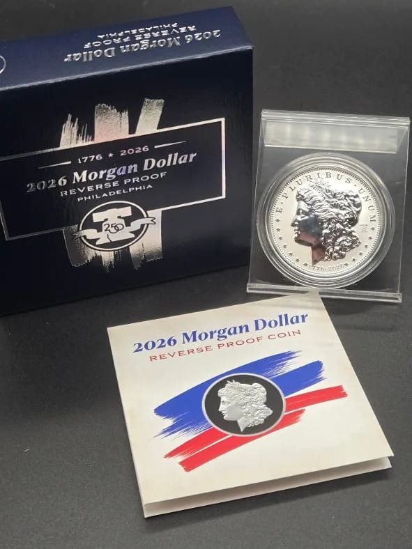 2026 Morgan Dollar Reverse Proof Philadelphia
