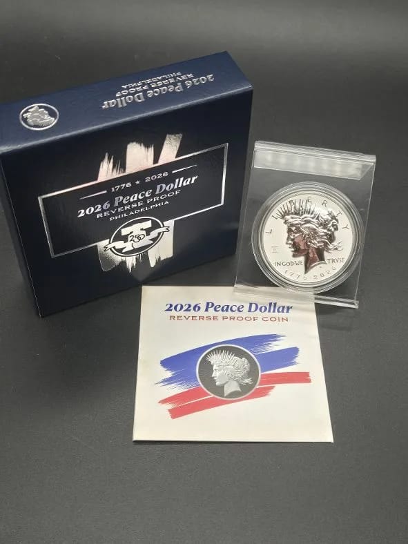 2026-P Peace Dollar Reverse Proof