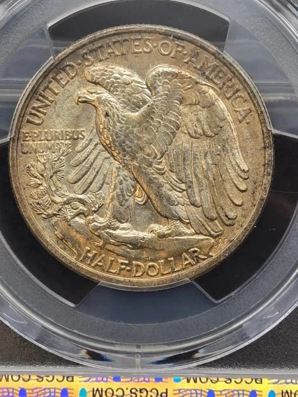 1916-D Walking Liberty PCGS MS64 50C