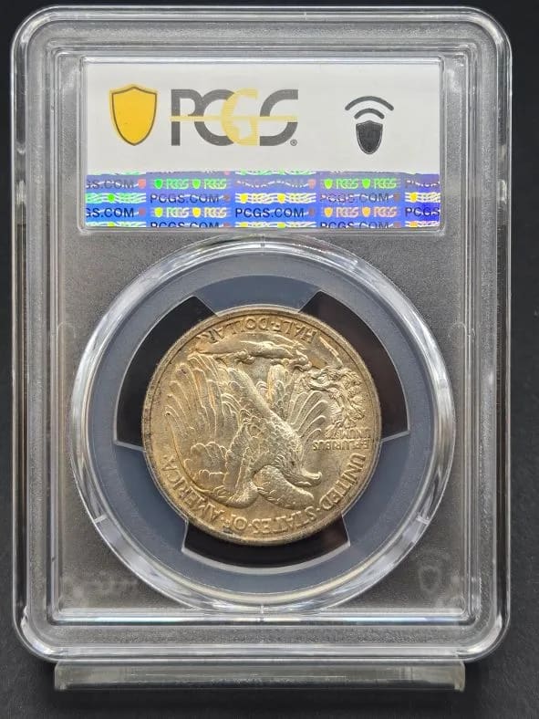 1916-D Walking Liberty PCGS MS64 50C