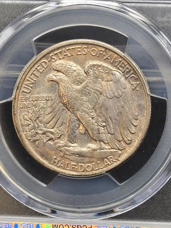 1916 Walking Liberty PCGS MS63 50C