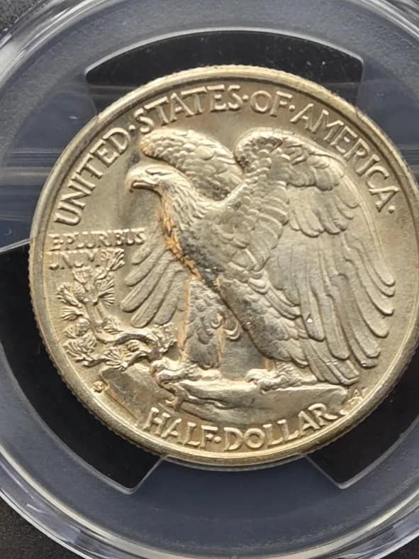 1935-S Walking Liberty PCGS MS64 50C