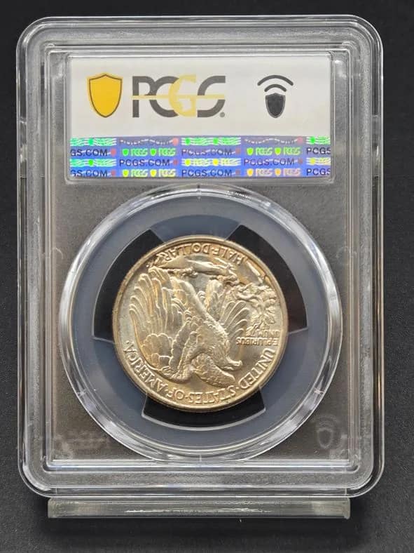 1938-D Walking Liberty PCGS AU58 50C