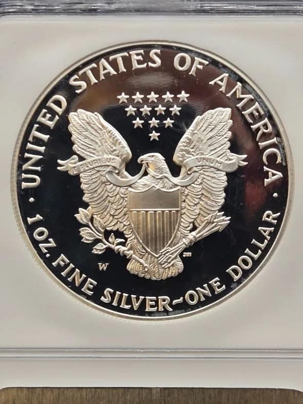 2001-W PF69 Silver Eagle NGC