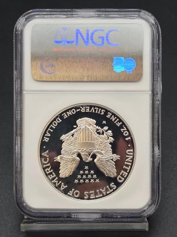 2001-W PF69 Silver Eagle NGC