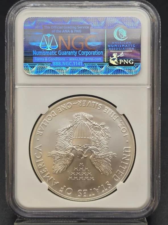 2013 MS70 Silver Eagle NGC