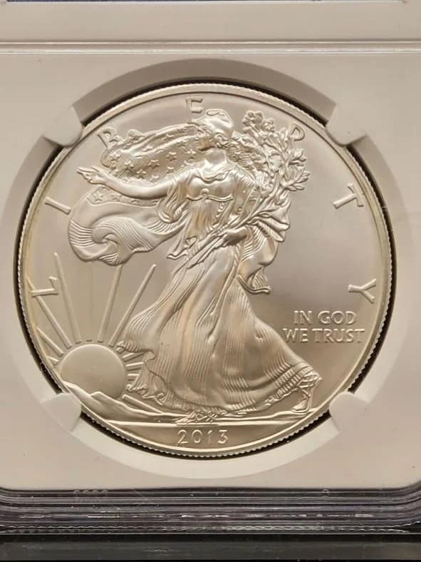 2013 MS70 Silver Eagle NGC