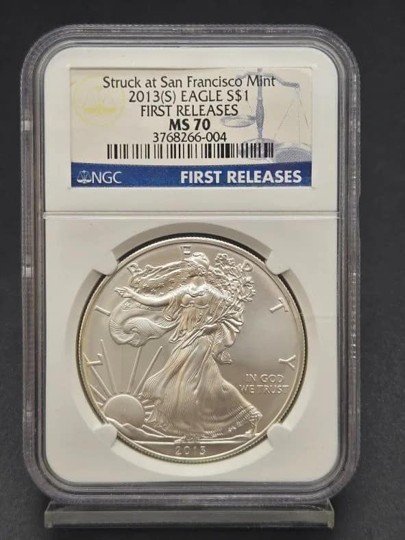 2013 MS70 Silver Eagle NGC