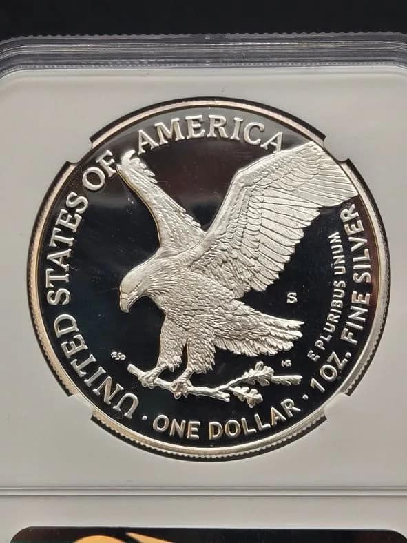 2021-S PF70 T-2 Silver Eagle NGC