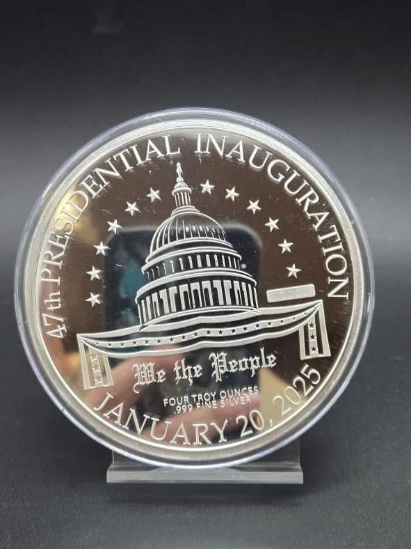 Trump Inaugural 2-Piece Silver Set