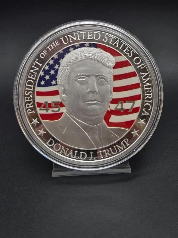 Trump Inaugural 2-Piece Silver Set