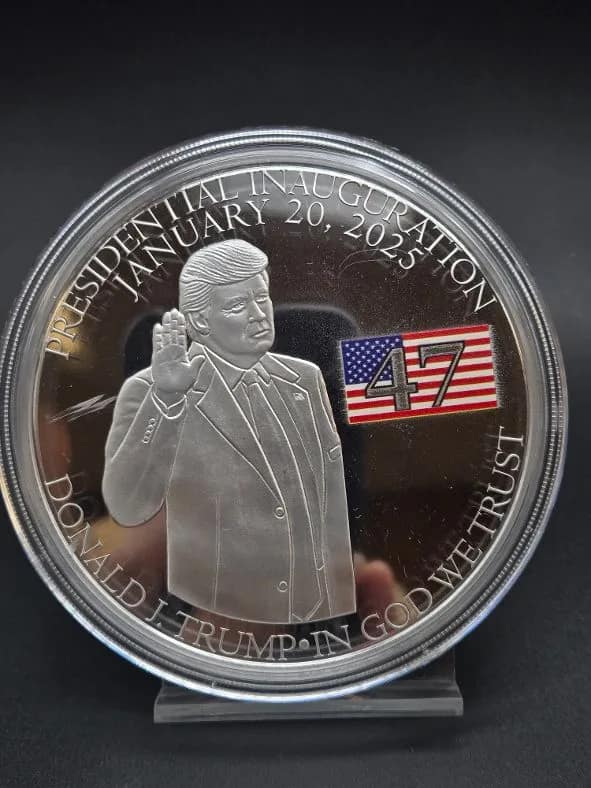 Trump Inaugural 2-Piece Silver Set