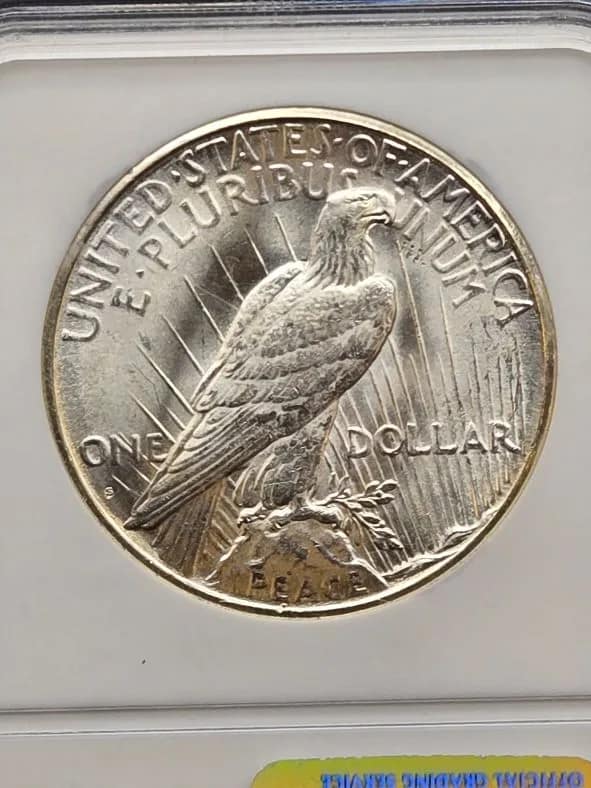 1925-S Peace Dollar MS63 NGC