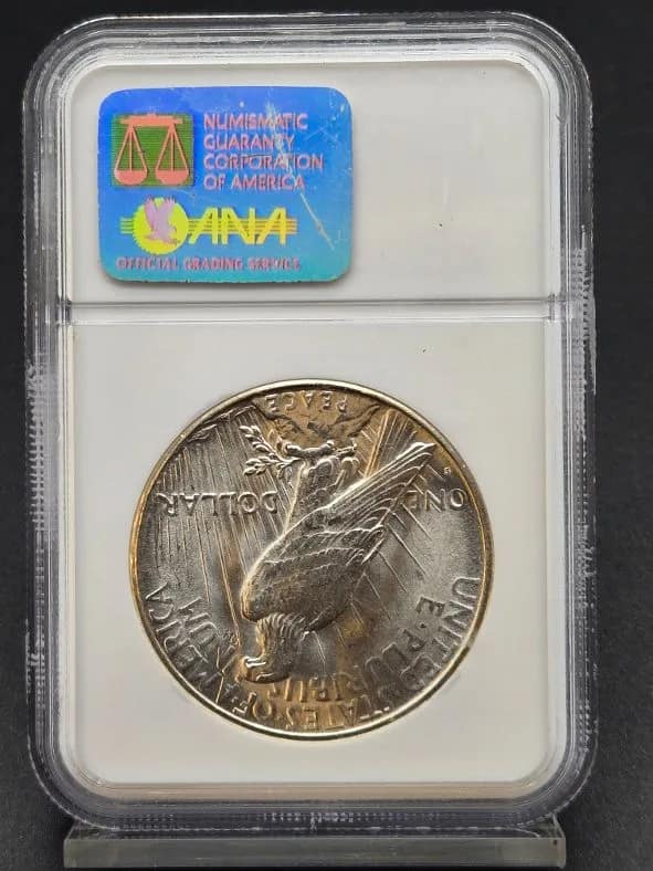 1925-S Peace Dollar MS63 NGC