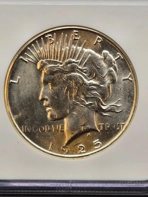 1925-S Peace Dollar MS63 NGC