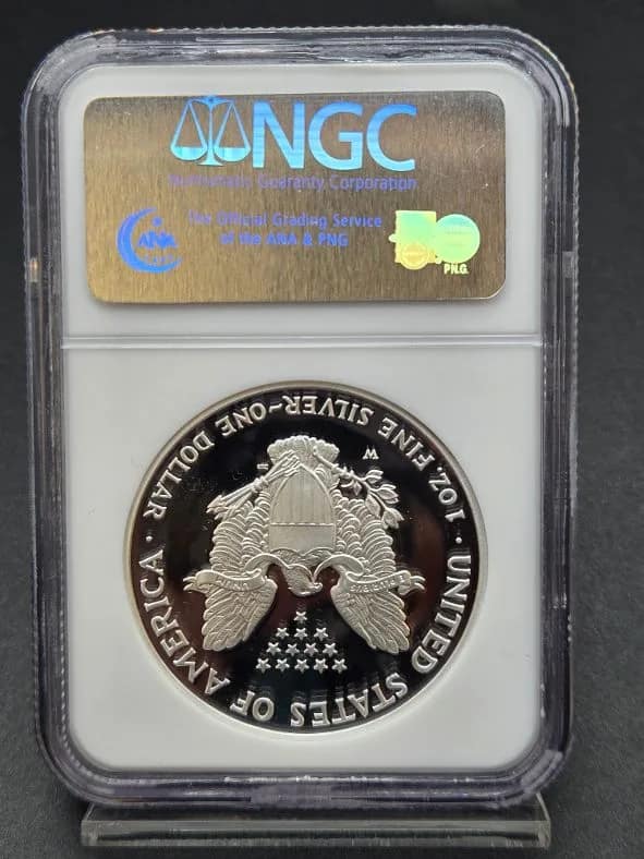 2007-W Silver Eagle PF70 NGC