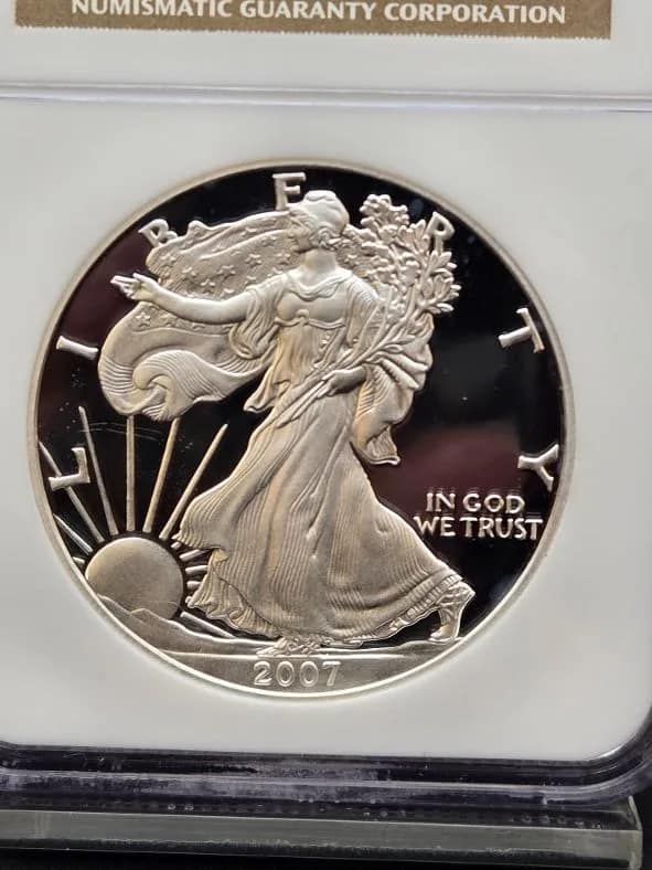 2007-W Silver Eagle PF70 NGC