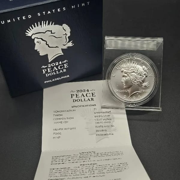 2024 Peace Dollar Philadelphia
