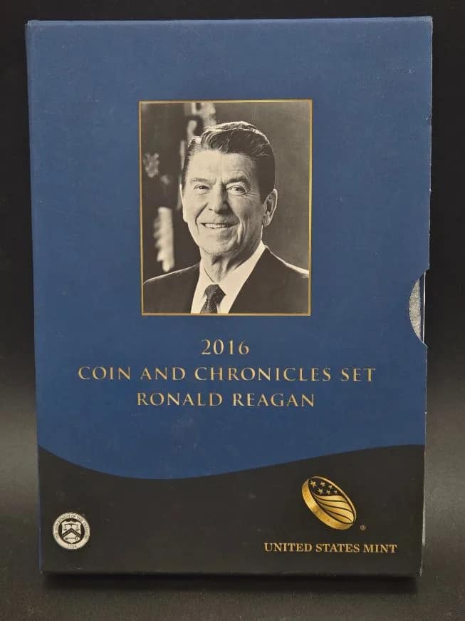 2016 Ronald Reagan Coin & Chronicles Set