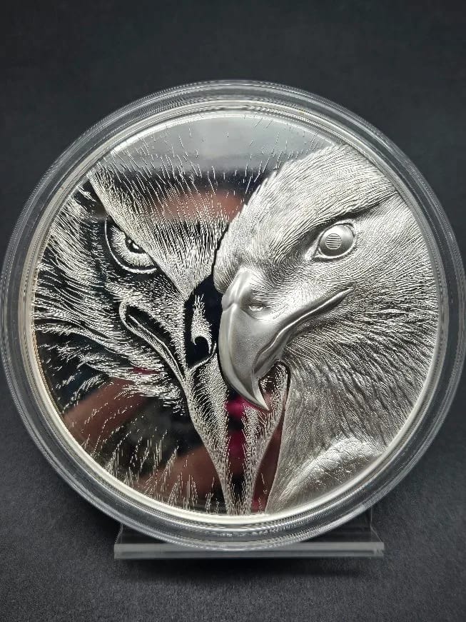 Eagle Claw 10 oz .999 Fine Silver
