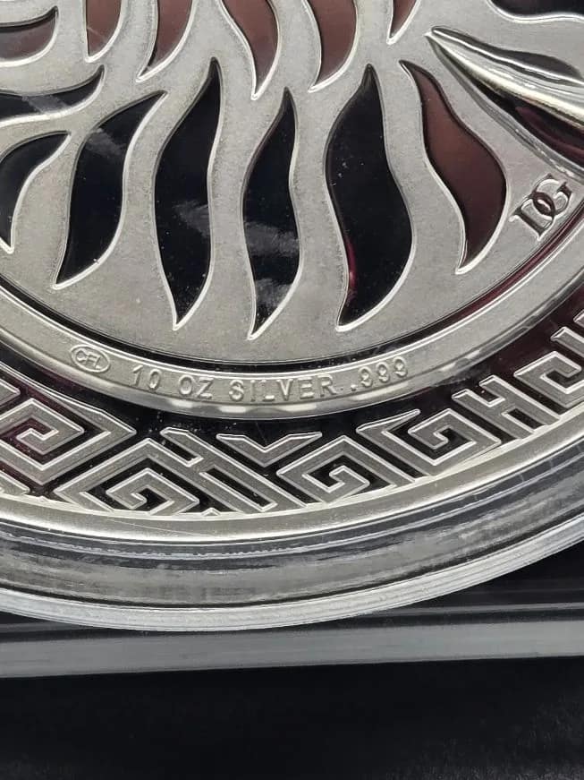 Eagle Claw 10 oz .999 Fine Silver