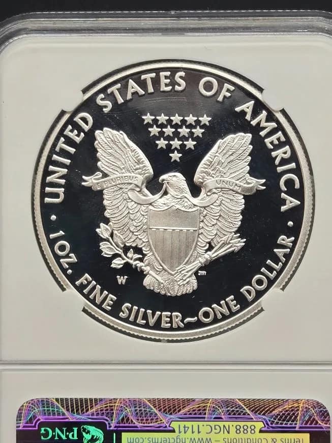 2012-W PF70 Silver Eagle NGC