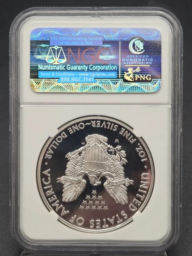 2012-W PF70 Silver Eagle NGC