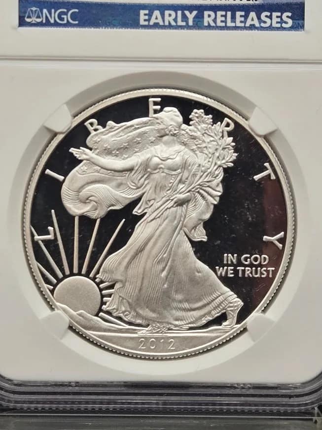 2012-W PF70 Silver Eagle NGC
