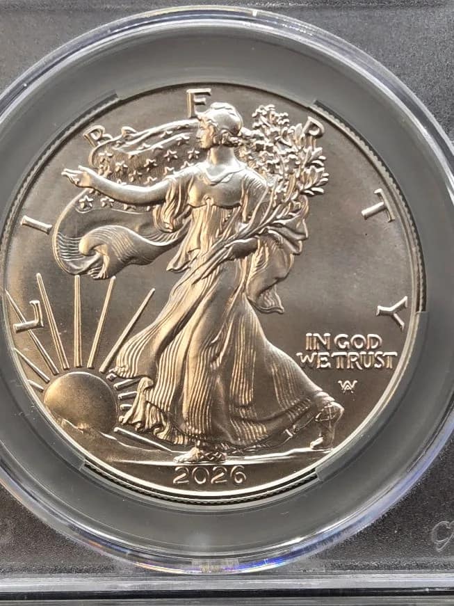 2026 Silver Eagle CAC MS70