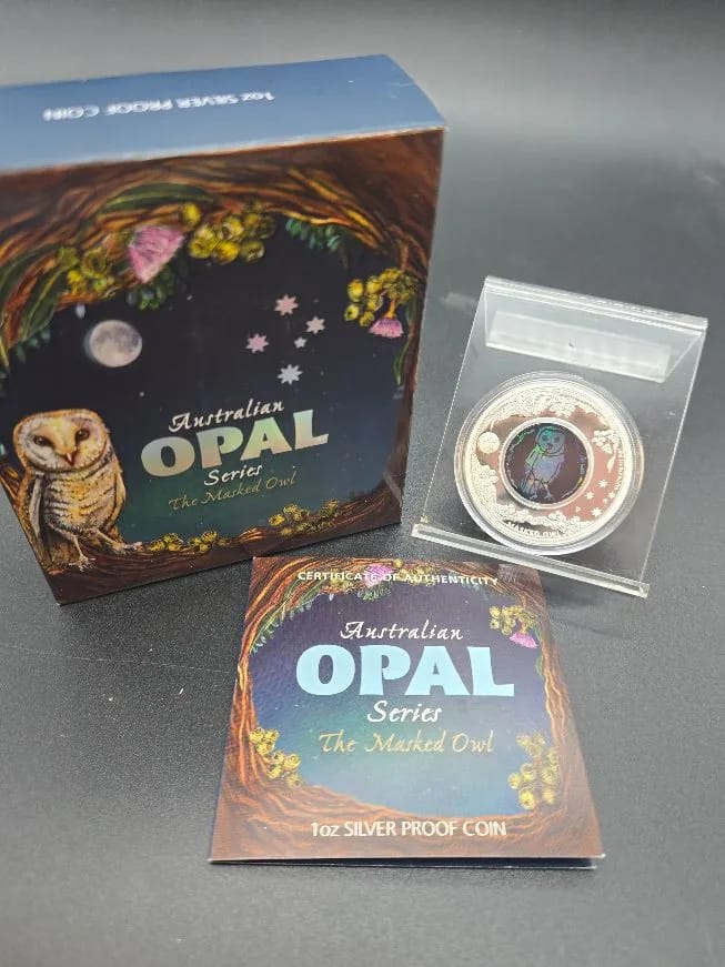 2014 Australian Opal The Masked Owl