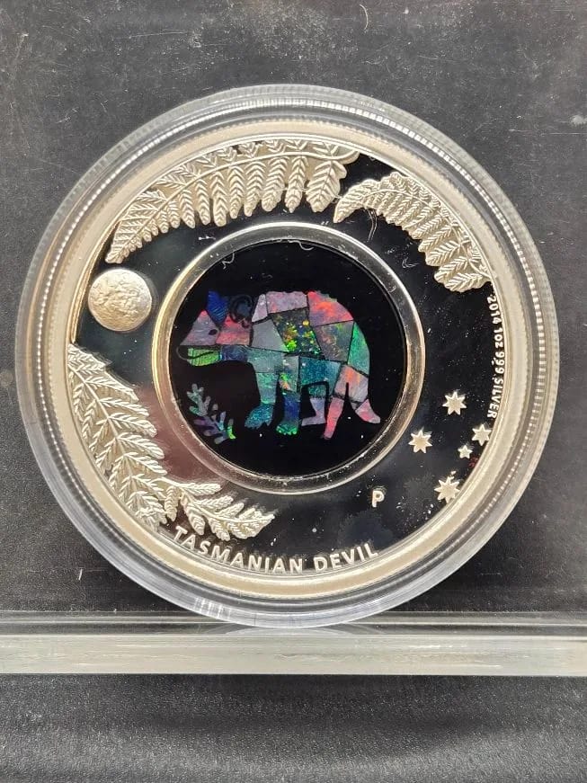 2014 Australian Opal The Tasmanian Devil