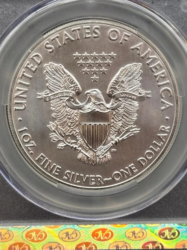 2014 Silver Eagle MS69 CAC