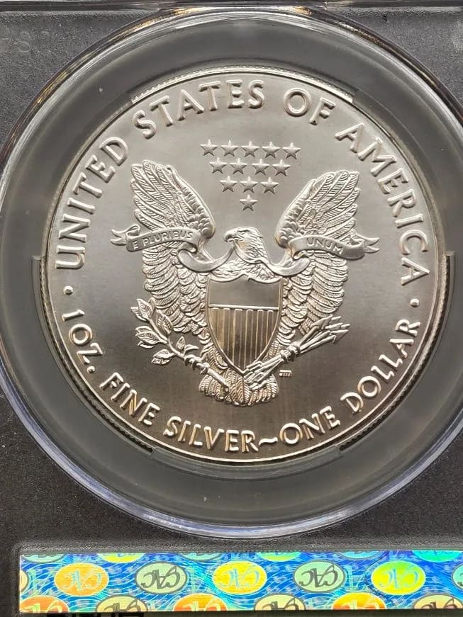 2020 Silver Eagle MS69 CAC