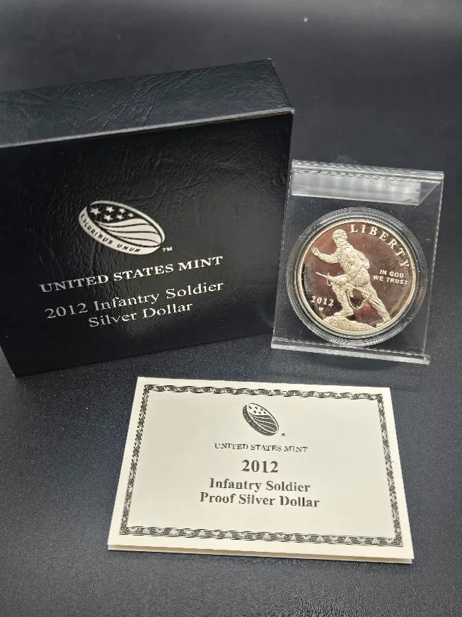 2021 Infantry Soldier Silver Dollar