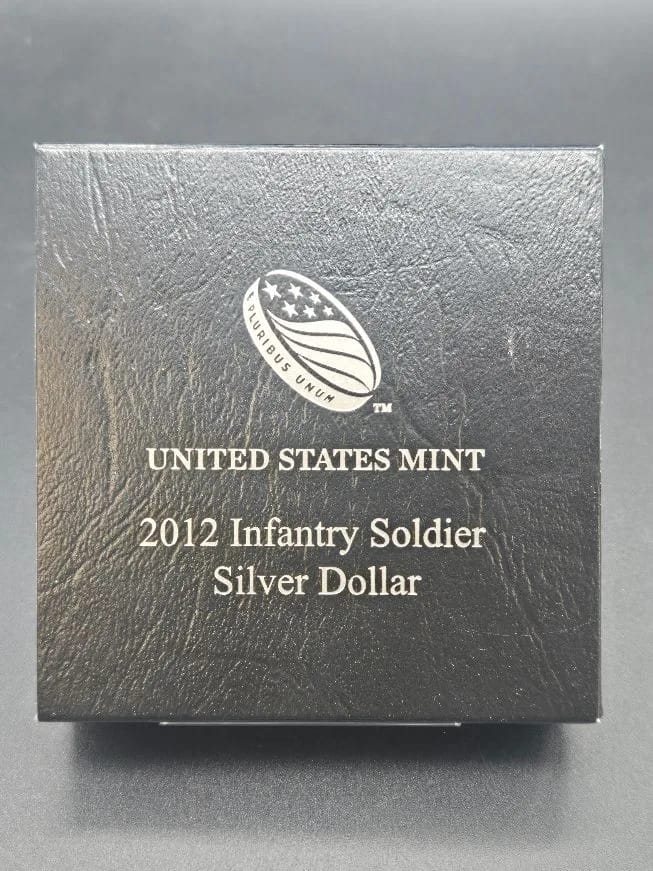 2012 Infantry Soldier Silver Dollar