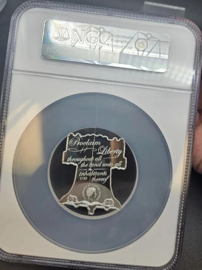 2023 Solomons $5 Liberty Bell PL70 NGC