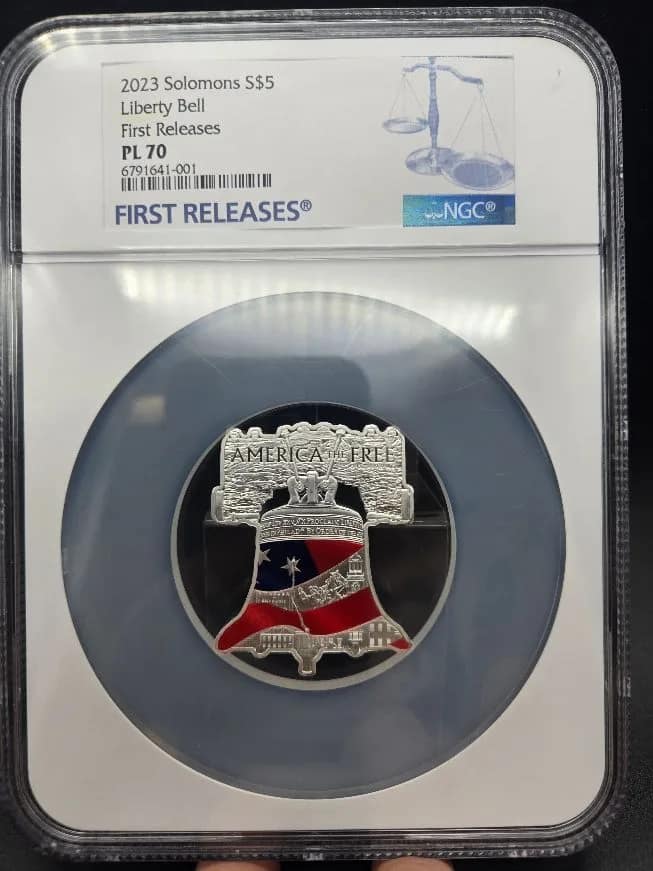 2023 Solomons $5 Liberty Bell PL70 NGC