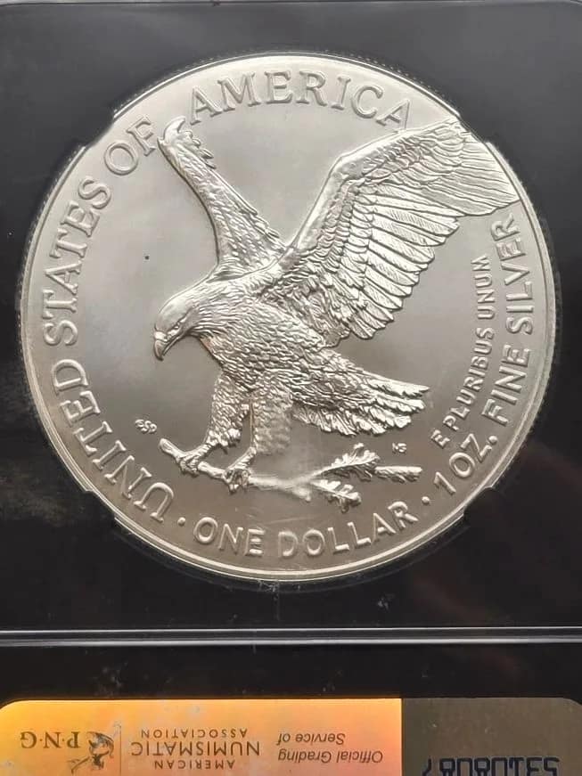 2024 Silver Eagle MS70 NGC