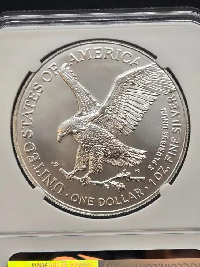 2026 Silver Eagle MS69 NGC Red Book