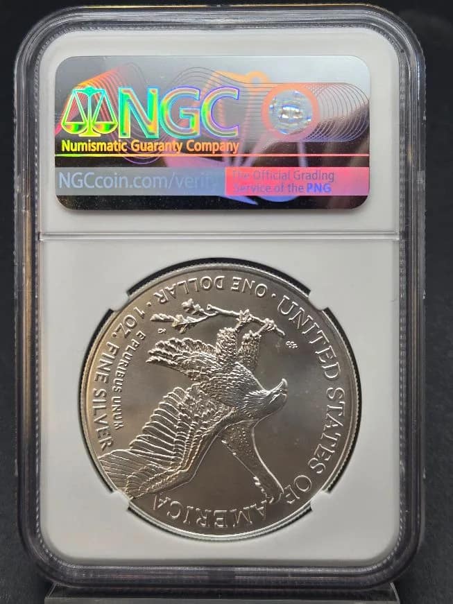 2026 Silver Eagle MS69 NGC Red Book