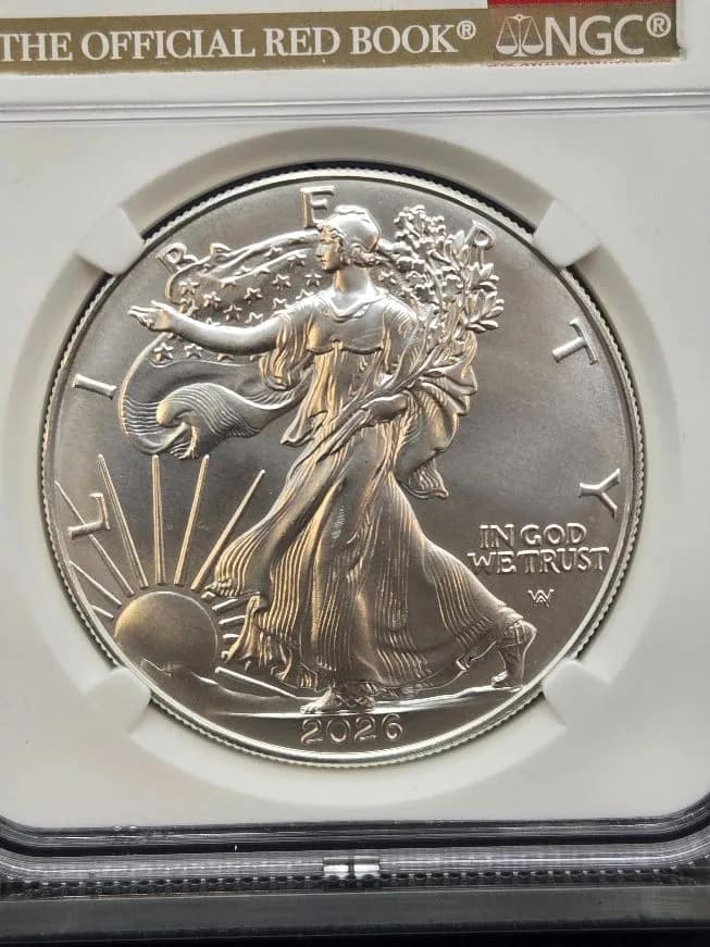 2026 Silver Eagle MS69 NGC Red Book