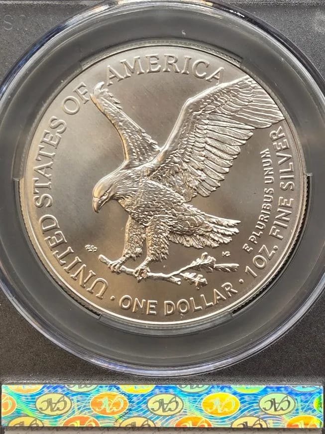 2026 Silver Eagle MS70 CAC 250th Label