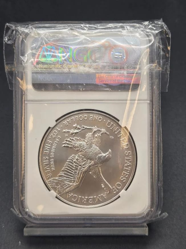 2026 Silver Eagle MS70 NGC UB Label