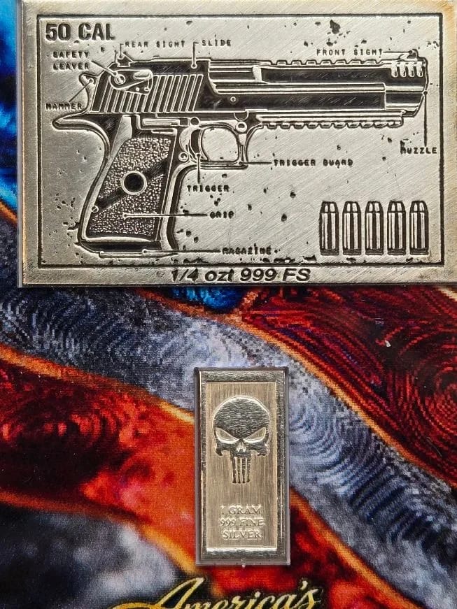 BHB Hits Series 1 50 Cal 1/4 oz Silver