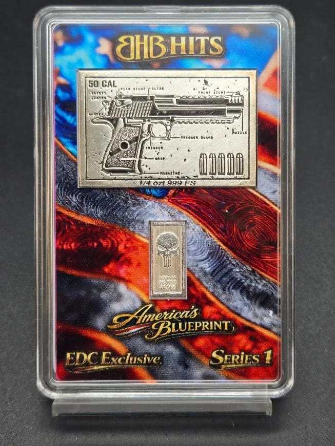 BHB Hits Series 1 50 Cal 1/4 oz Silver