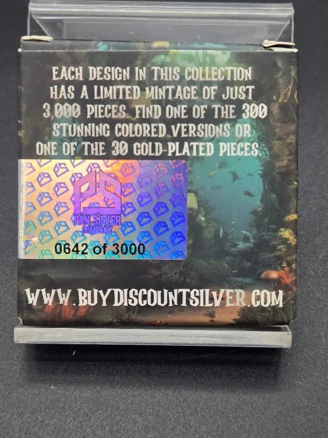 Treasure Chest 5 Gram Pan Silver