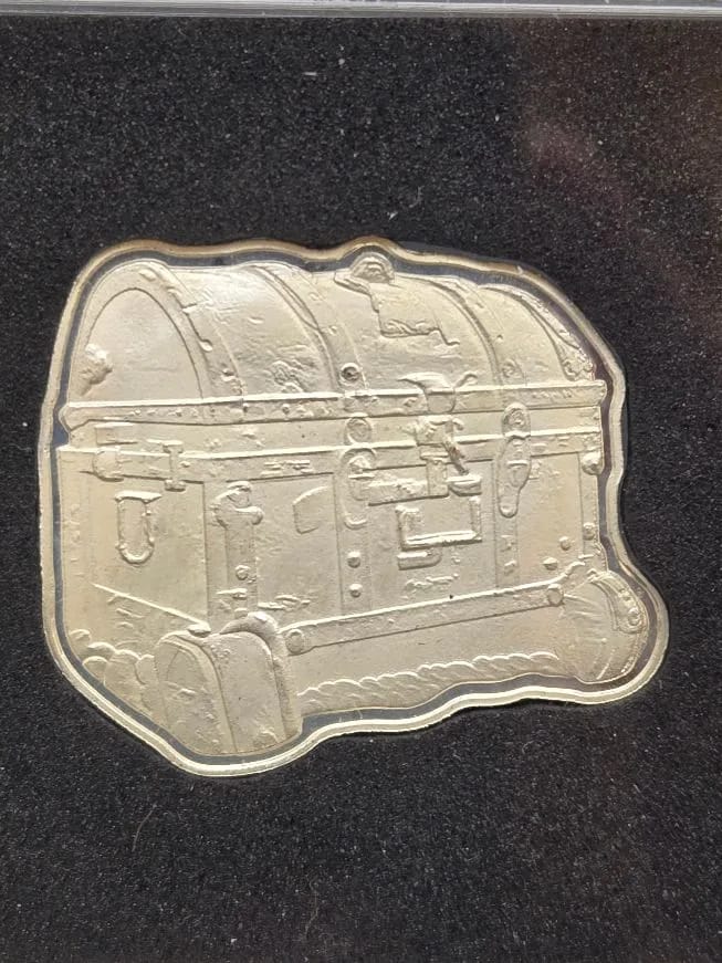 Treasure Chest 5 Gram Pan Silver